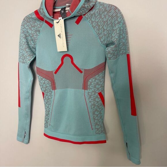 ADIDAS BY STELLA MCCARTNEY TRUE STRENGTH SEAMLESS TOP NWT XS - Picture 10 of 13